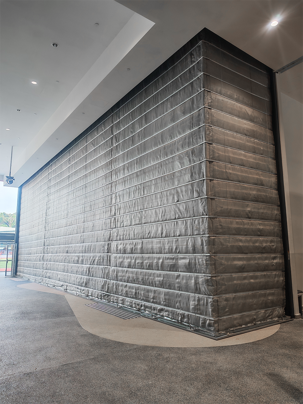 EN歐標雙簾無機防火隔熱折疊門