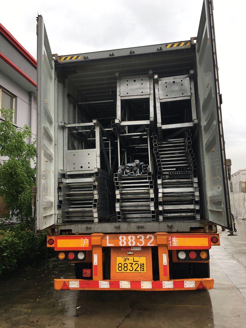 台灣俊鼎機械廠柔性大門出貨