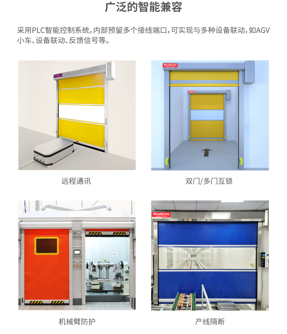 風淋室PVC快（kuài）速門