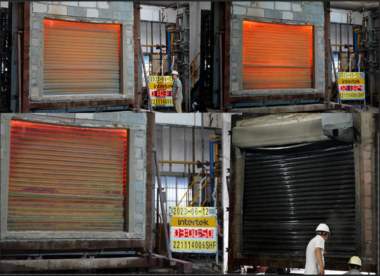 菠萝蜜免费观看视频門業美標防火卷簾門現場測試圖片