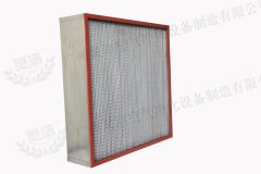 耐高溫高效過濾器-耐高溫空（kōng）氣（qì）過濾器