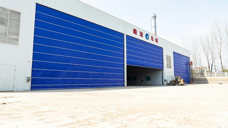 上海機庫專用柔性大門cj